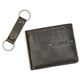 DIESEL(ディーゼル) 2つ折りカード入れ JEM-BOSS 00XN75 GIFT BOX EMBOSS T2178 ダークブラウン