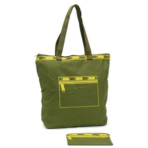 LESPORTSAC（レスポートサック） トートバッグ ポップショッパー 7031 4894 MEDIUM POP SHOPPER カーキー