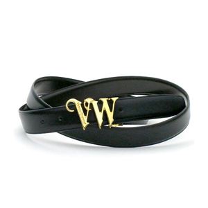 Vivienne Westwood（ヴィヴィアンウエストウッド） ベルト ベルト30mm 531 GOLD ダークブラウン/ブラック