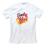 SEE BY CHLOE（シーバイクロエ） Tシャツ 461147 A00 ホワイト 38