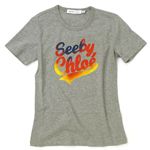 SEE BY CHLOE（シーバイクロエ） Tシャツ 461147 C022 グレー 42