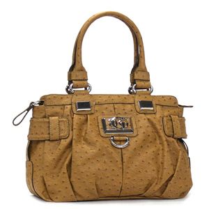Guess（ゲス） ショルダーバッグ TULA OS227931 LARGE SATCHEL キャメル
