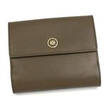 Loewe（ロエベ） Wホック財布 ANAGRAM SIGNATURE 118.30.A54 BILLFOLD PURSE ブラウン