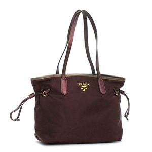 Prada（プラダ） トートバッグ TESSUTO BR3925 ダークパープル