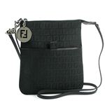 Fendi（フェンディ） ナナメガケバッグ 8BT150 MESSENGER FOREVER SMALL F0QA1 ブラック