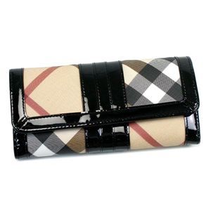 Burberry（バーバリー） 長財布 SLW38 3463575 MOLLY NOV 10 ブラック