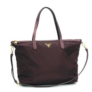 Prada（プラダ） トートバッグ TESSUTO BR4257 ダークパープル