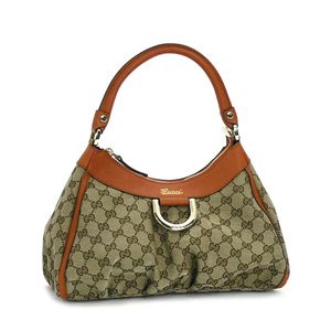 Gucci（グッチ） ホーボー D GOLD 190525 D GOLD 8510 ベージュ/レッド