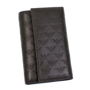 Emporio Armani（エンポリオ・アルマーニ） キーケース YC043 YEM052 87131 ダークブラウン