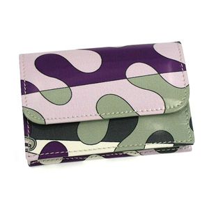Emilio Pucci（エミリオプッチ） カードケース 01SE02 5 パープル