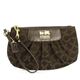 Coach(コーチ) ポーチ MADISON CECE 41988 COH MAD OP ART CPSTY WRL ブラウン