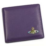 Vivienne Westwood（ヴィヴィアンウエストウッド） 二つ折り財布（小銭入れ付） NAPPA 730 VIOLET