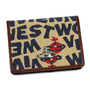 Vivienne Westwood（ヴィヴィアンウエストウッド） 定期入れ STONEAGE 724 ベージュ