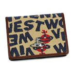 Vivienne Westwood（ヴィヴィアンウエストウッド） 定期入れ STONEAGE 724 ベージュ