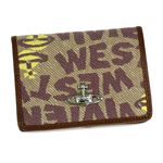 Vivienne Westwood（ヴィヴィアンウエストウッド） 定期入れ STONEAGE 724 カーキー