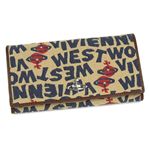 Vivienne Westwood（ヴィヴィアンウエストウッド） 長財布 STONEAGE 1032 ベージュ