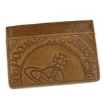 Vivienne Westwood（ヴィヴィアンウエストウッド） パスポートケース MAN WALLET COLLECTIO 3387 キャメル