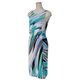 Emilio Pucci(エミリオプッチ) ドレス 01RI42 PRE 24 グリーン 38