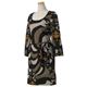 Emilio Pucci(エミリオプッチ) ドレス 97KI60 97988 28 ブラック/ブラウン