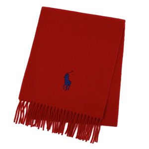 RALPH LAUREN（ラルフローレン） マフラー 604104 620 レッド