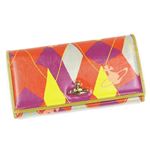 Vivienne Westwood（ヴィヴィアンウエストウッド） 長財布 NEW HARLEQUIN 1032 オレンジ