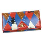 Vivienne Westwood（ヴィヴィアンウエストウッド） 長財布 NEW HARLEQUIN 1032 レッド