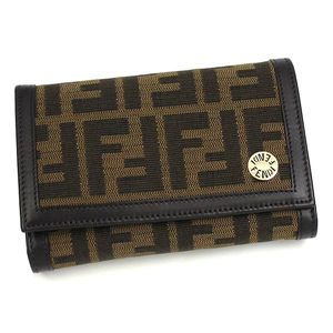 Fendi（フェンディ） 長財布 ZUCCA 8M0029 LADIES WALLET FOQT2 ダークブラウン