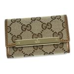 Gucci（グッチ） キーケース METAL BAR 127048 8526 ベージュ