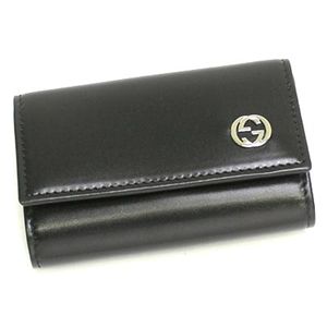 Gucci（グッチ） キーケース ROUNG G 115225 BASIC KEY-CASE 1000 ブラック