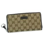 Gucci（グッチ） 長財布 ICON BIT 224246 ICON BIT 9767 ベージュ/ダークブラウン