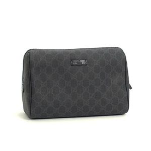 Gucci（グッチ） ポーチ TOILETRY CASES 162790 TOLETRY CASE-SINGLE ZIP COMPARTM 1073 ブラック