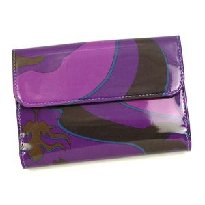 Emilio Pucci（エミリオプッチ） Wホック財布 97SM05 WALLET 77 パープル