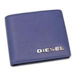 DIESEL（ディーゼル） 二つ折り財布（小銭入れ付） JEM WALLETS 00XP32 HIRESH SMALL T6026 ブルー