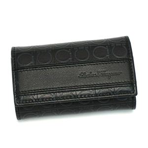 Ferragamo（フェラガモ） キーケース GAMMA 668729 433510 ブラック