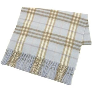 Burberry（バーバリー） マフラー 402682 CHECK SCARF 4580 ライトブルー