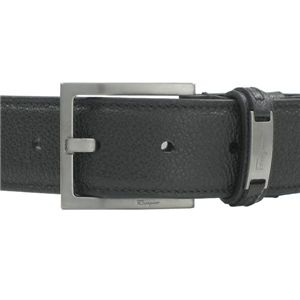 Ferragamo（フェラガモ） ベルト MENS BELT-ADJ/REV 67-6530 ブラック 105CM