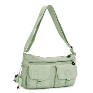 Kipling（キプリング） ショルダーバッグ BASIC K13180 ARKAN M 470 ライトグリーン H20×W37×D7