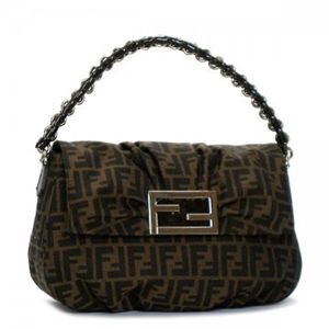 Fendi（フェンディ） ショルダーバッグ ZUCCA PU LOGO 8BR614 F0FA6 ブラウン/ダークブラウン