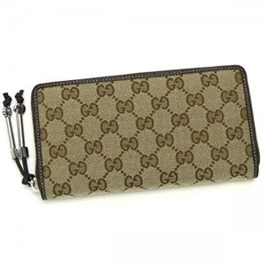 Gucci（グッチ） ICON BIT 242635 8655 ベージュ/ダークブラウン