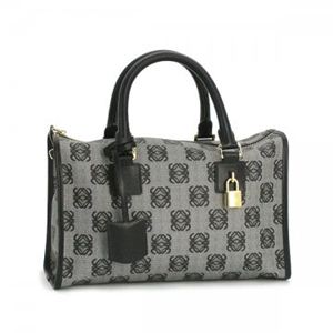 Loewe（ロエベ） ハンドバッグ ANAGRAM COATED CANVA 368.80.B81 1100 ブラック