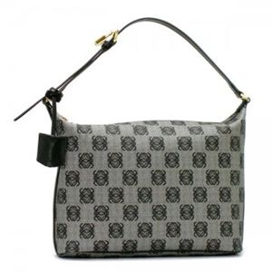 Loewe（ロエベ） ショルダーバッグ ANAGRAM COATED CANVA 368.80.B84 1100 ブラック