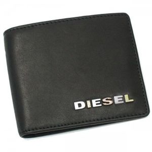 DIESEL（ディーゼル） 二つ折り財布（小銭入れ付） JEM WALLETS XP31 T8013 ブラック
