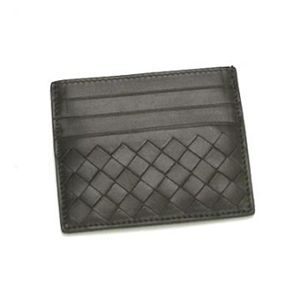 BOTTEGA VENETA（ボッテガヴェネタ） カードケース PORTAFOGLIO INTRECCI 162150 2040 ダークブラウン