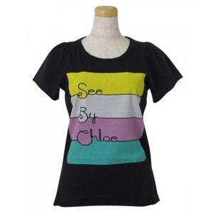 SEE BY CHLOE（シーバイクロエ） レディースTシャツ 464208 C74 ブラック