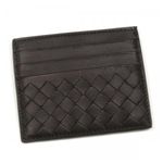 BOTTEGA VENETA(ボッテガベネタ) カードケース PORTACARD NAPPA UMBR 162150 1301 ダークブラウン H8×W9.5