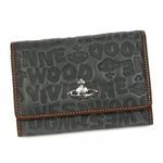 Vivienne Westwood(ヴィヴィアンウエストウッド) 二つ折り財布(小銭入れ付) BAM BAM 746V  グレー H9.5×W13.5×D2.5