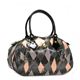 【ブランド７sale】9月14日まで5個限り限定特価 Vivienne Westwood(ヴィヴィアンウエストウッド) ハンドバッグ NEW HARLEQUIN 4606  ブラック H25×W16/35×D16