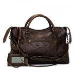 Balenciaga(バレンシアガ) ショルダーバッグ CITY CLASSIC 115748 2270 ブラウン H23×W37×D12.5