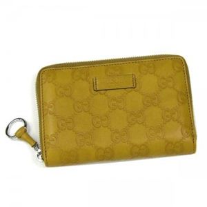 Gucci（グッチ） 二つ折り財布（小銭入れ付） ICON BIT 224249 7620 イエロー H9.5×W14.5×D2.5