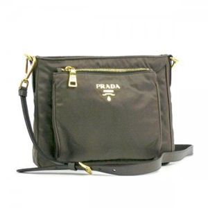 Prada（プラダ） ショルダーバッグ TESSUTO+SAFFIANO BT0693  グレー 